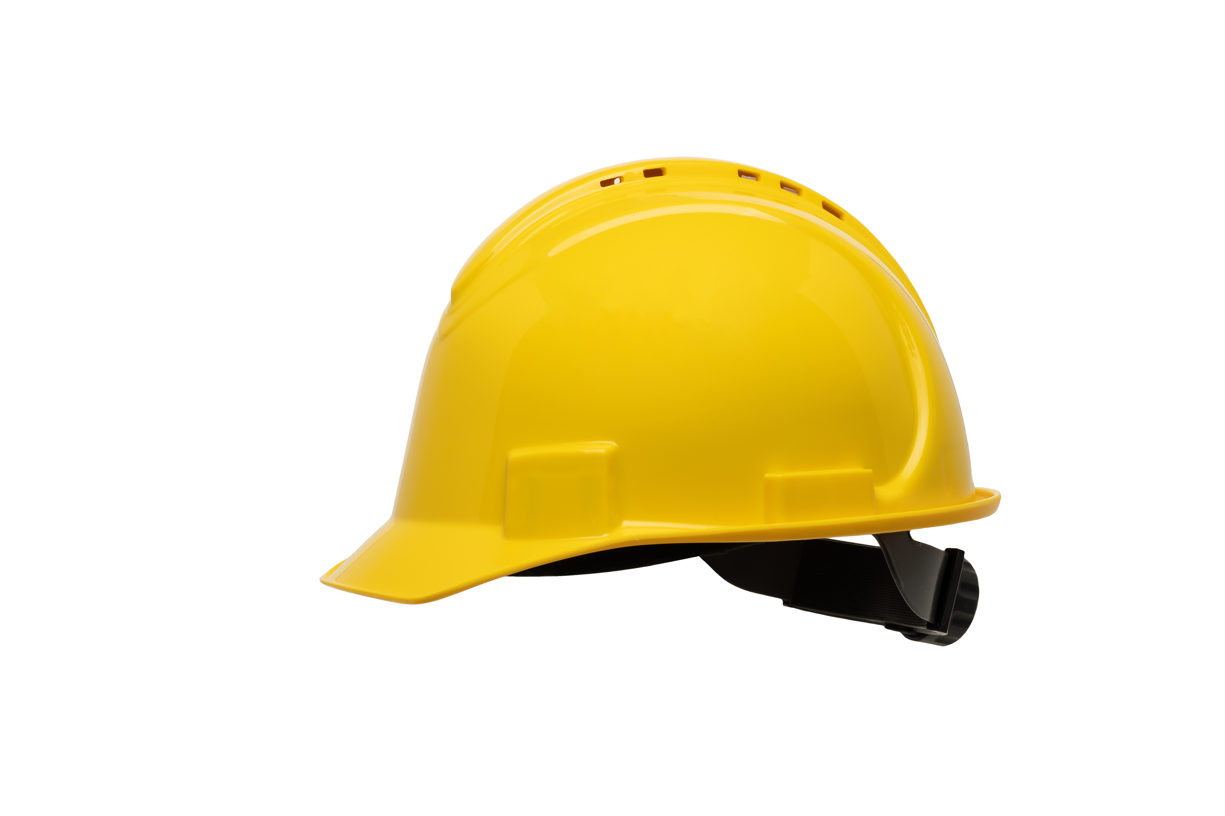 NORTH SHORT BRIM HARD HAT, VENTED, YELLOW - Hard Hats